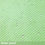 Waffle Weave Shower Curtain, Modern Fabric Bathroom Curtain/