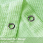 Waffle Weave Shower Curtain, Modern Fabric Bathroom Curtain/
