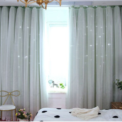 2019 Hot Sale Solid Drapes Blackout Hotel/Living Room Window Curtain