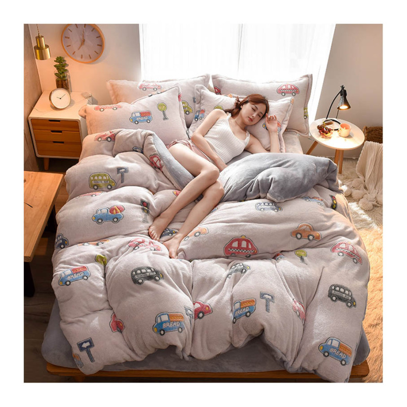 Cheap Cotton Sheets Bedroom Set Bedding, Cheap Korean Quilted Bedroom Set Bedding/
