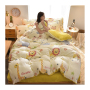 Cheap Cotton Sheets Bedroom Set Bedding, Cheap Korean Quilted Bedroom Set Bedding/