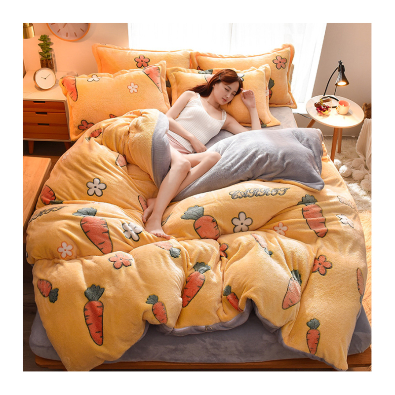 Cheap Cotton Sheets Bedroom Set Bedding, Cheap Korean Quilted Bedroom Set Bedding/