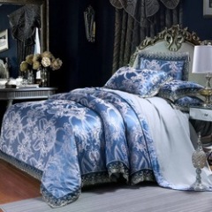 Jacquard Comforter Set,Private Label Bedding Sets#