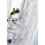 European home accessories sheer voile fabric medical curtain partitions, Fancy cotton embroidered curtain turkey#