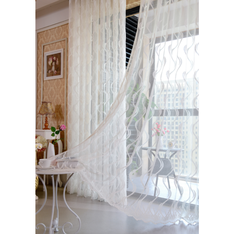 European home accessories sheer voile fabric medical curtain partitions, Fancy cotton embroidered curtain turkey#