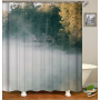 Bathroom printed Polyester Waterproof Shower Curtain, 72 inches by 72 inches PEVA material shower curtain/