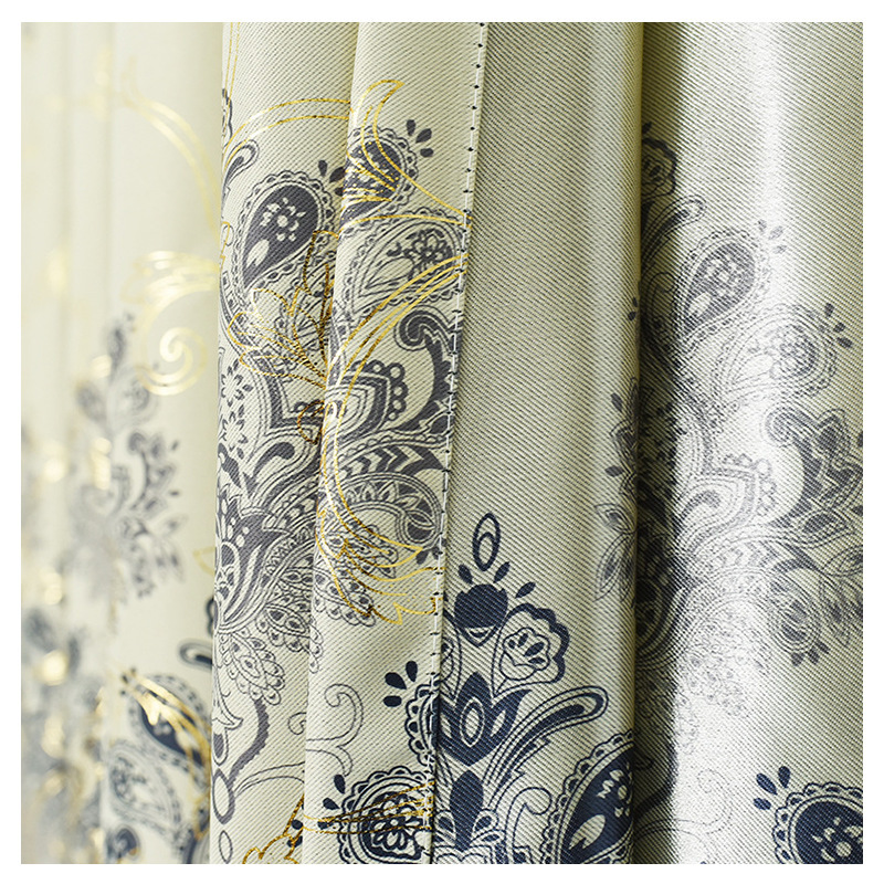 China Luxury Curtains Designs Livingroom Accessories Set Telas Para Cortinas,Decorativas Outdoor Curtain Blackout Piece Sale#