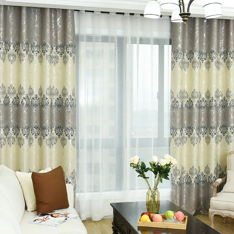 China Luxury Curtains Designs Livingroom Accessories Set Telas Para Cortinas,Decorativas Outdoor Curtain Blackout Piece Sale#