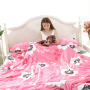 Super Soft 100% Polyester Blanket, Plush Fuzzy Sofa Bedding Flannel Fleece Throw Blanket#