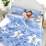 Super Soft 100% Polyester Blanket, Plush Fuzzy Sofa Bedding Flannel Fleece Throw Blanket#
