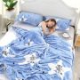Super Soft 100% Polyester Blanket, Plush Fuzzy Sofa Bedding Flannel Fleece Throw Blanket#