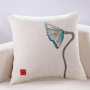 Modern Cushion Cover , Lotus Flowers Cushions, Chinese Cushion