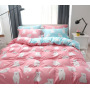 Used Double Sides Soft Fabric, Grey America Style  Bedding Set/