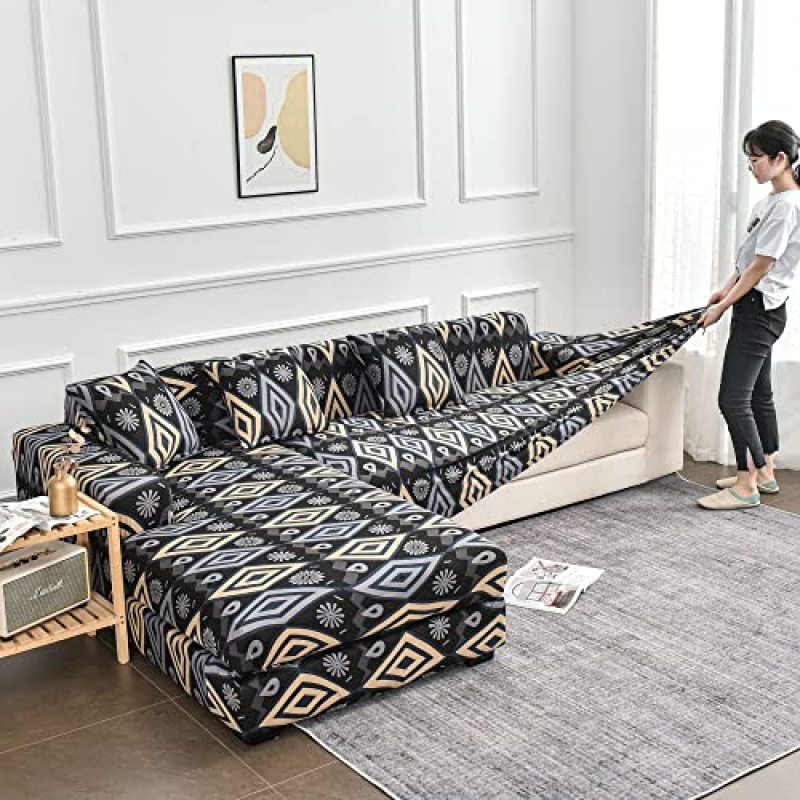 Amazon Elastic Sofa Cover For Sofa Seats, Free Cushion Cover Slipcovers For Sofa and Chair$