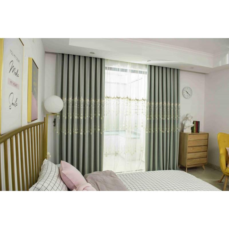 home textile curtains for the living room cortina infantil, home goods ready made tende classiche di lusso