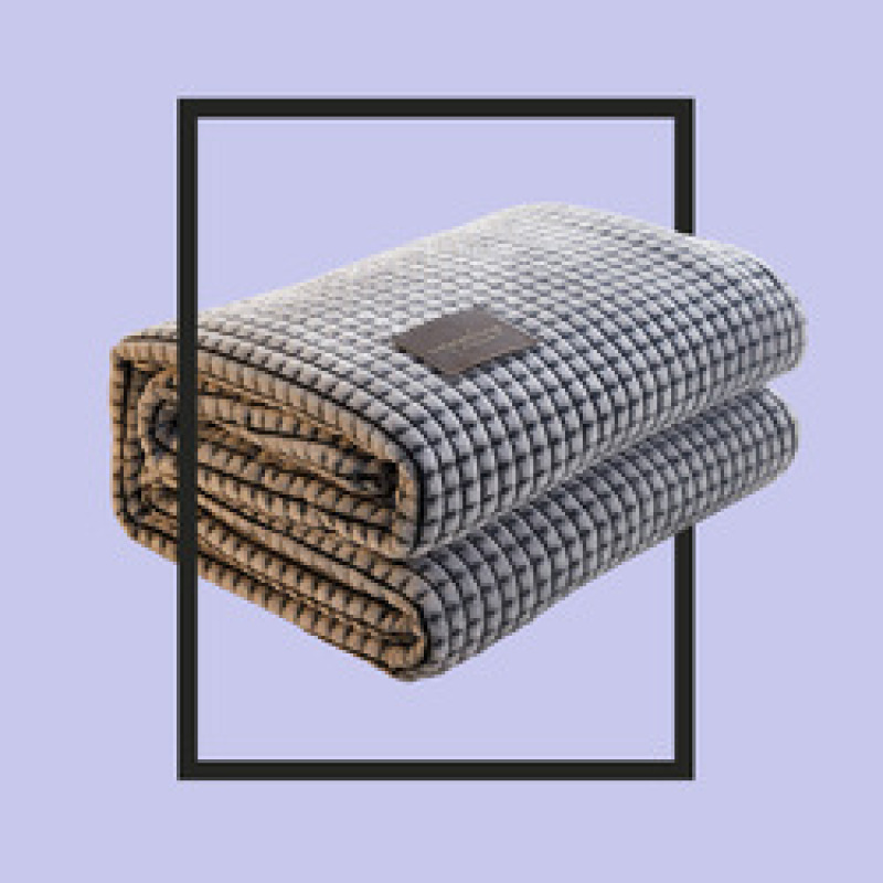 Cheap Warm Nordic Knitted Throw Blanket, Plaid TV Nap Blankets Towel Bed Cover Blanket/