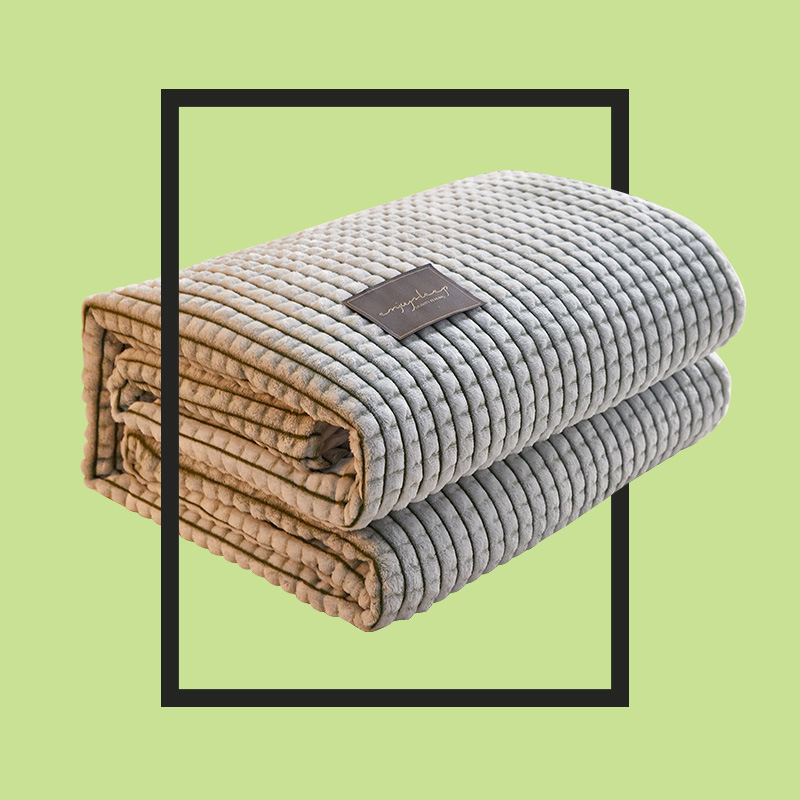 Cheap Warm Nordic Knitted Throw Blanket, Plaid TV Nap Blankets Towel Bed Cover Blanket/