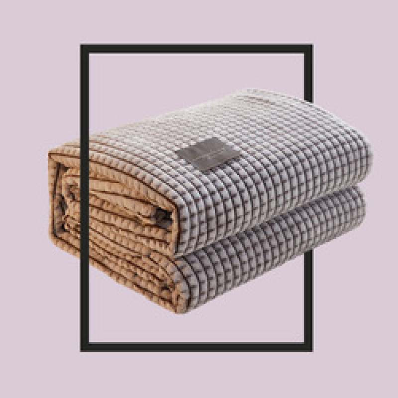 Cheap Warm Nordic Knitted Throw Blanket, Plaid TV Nap Blankets Towel Bed Cover Blanket/