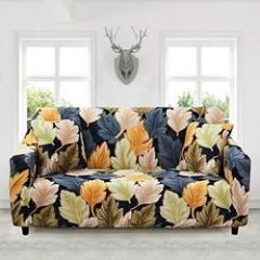 Wholesale Printed Sofa Cover 3 2 1 Seater, Sofa Covers Elastic Stretch Slipcover#