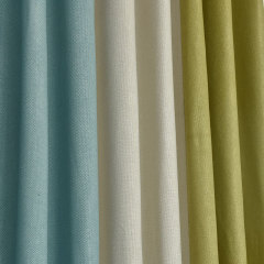 wholesale simulated linen blackout curtain for living room