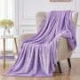 Dark Yellow Solid Color Velvet Warm Flannel Blanket For Living Room Bed  Blanket/