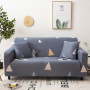 Latest Design Multicolored Line Pattern  Single Sofa Cover, Custom Printed Made Anti Slip Sofa Cover/