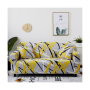 Latest Design Multicolored Line Pattern  Single Sofa Cover, Custom Printed Made Anti Slip Sofa Cover/