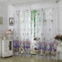 Luxury Peony Flower Curtains for Bedroom Living Room for Kitchen Door Window Treatments Ready Made/