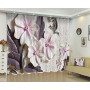 Luxury Peony Flower Curtains for Bedroom Living Room for Kitchen Door Window Treatments Ready Made/