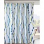 wholesale color ribbon pattern embroidery shower curtain