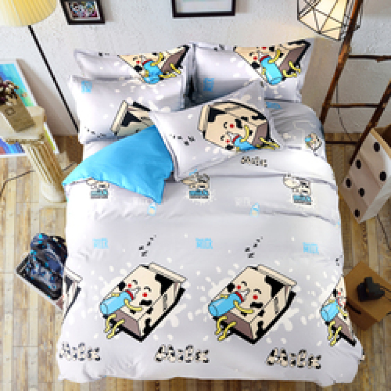 Cheap Korean Quilted Bedding Set For Kids, Home Luxury Comforter Set Bedding/