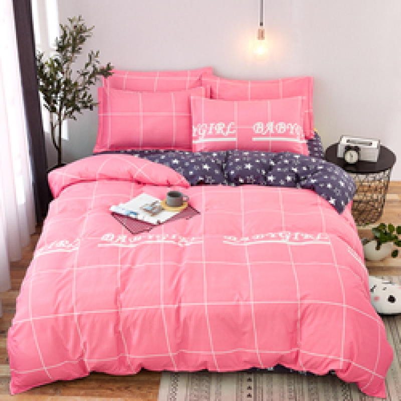 Cheap Korean Quilted Bedding Set For Kids, Home Luxury Comforter Set Bedding/
