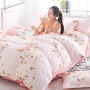 Cheap Korean Quilted Bedding Set For Kids, Home Luxury Comforter Set Bedding/