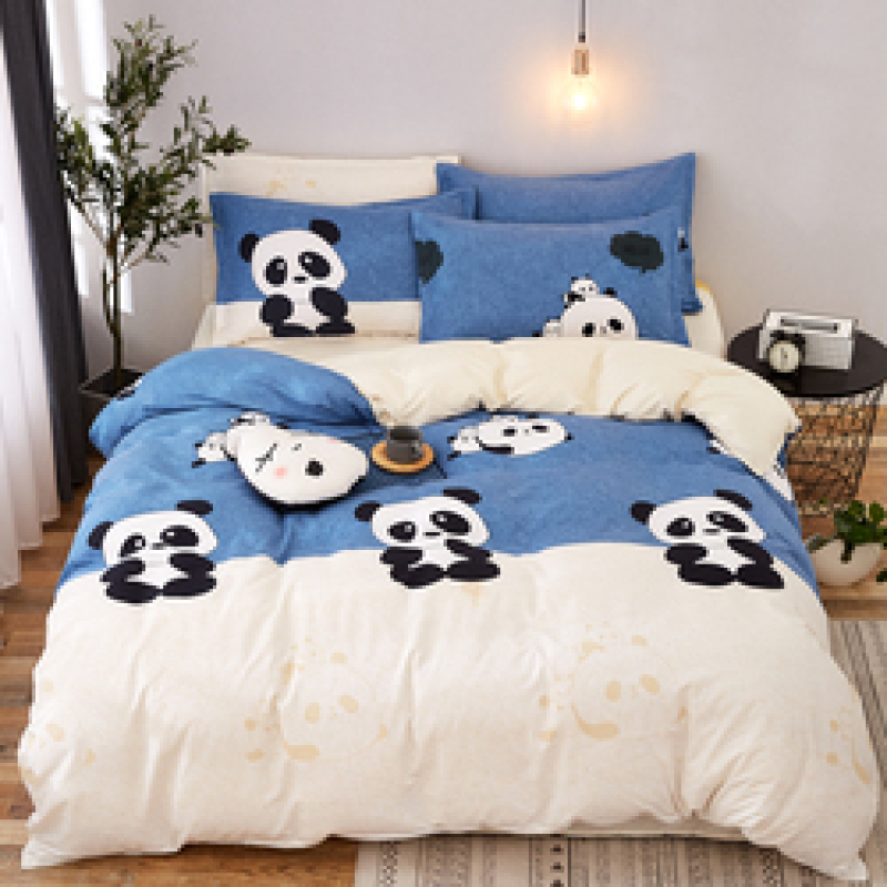 Cheap Korean Quilted Bedding Set For Kids, Home Luxury Comforter Set Bedding/