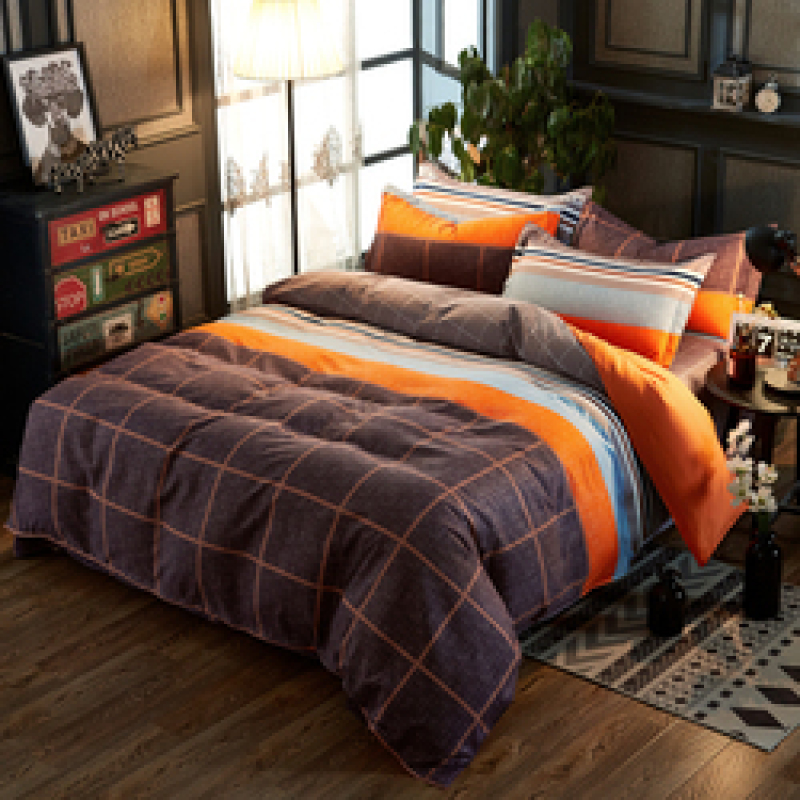 Cheap Korean Quilted Bedding Set For Kids, Home Luxury Comforter Set Bedding/