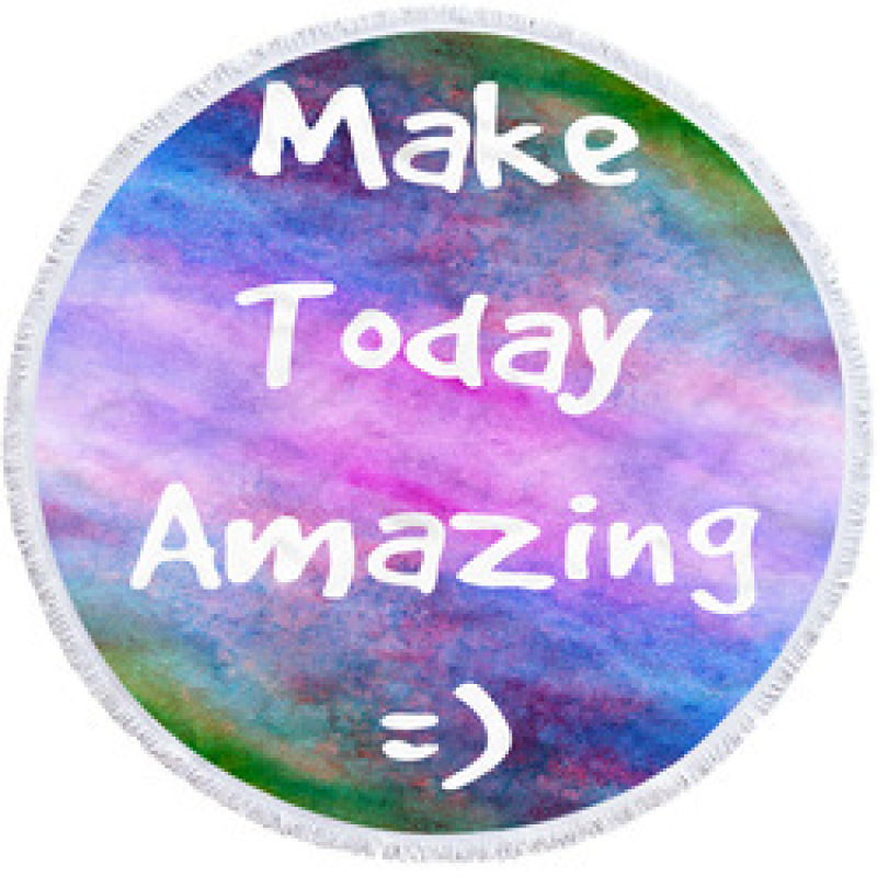 Love is Love Round Beach Towel, Custom Rainbow Microfiber Beach Towels#