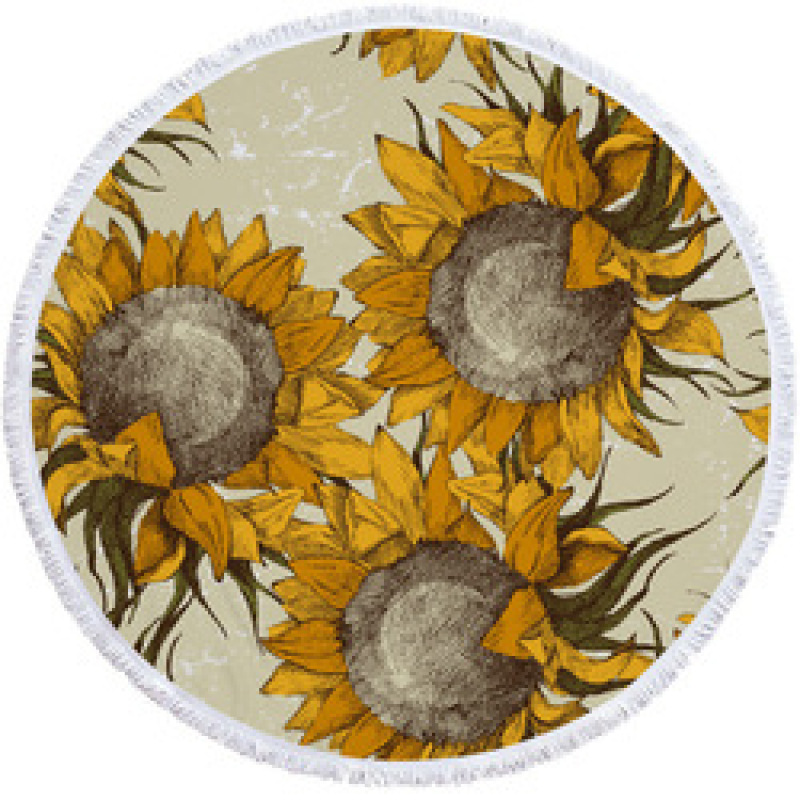 Love is Love Round Beach Towel, Custom Rainbow Microfiber Beach Towels#