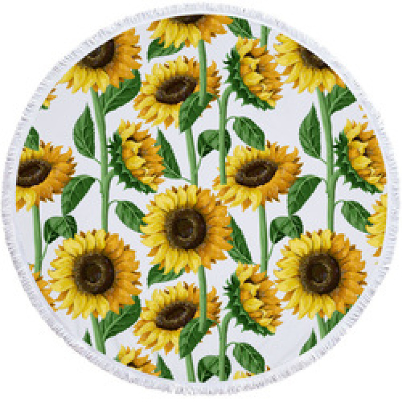 Love is Love Round Beach Towel, Custom Rainbow Microfiber Beach Towels#