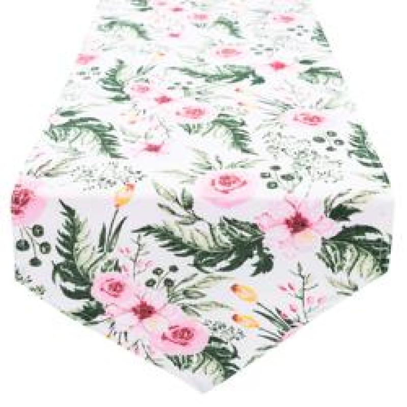 Custom 120 x 33 cm Cotton Decoration Indoor and Outdoor Decoration waterproof halloween table runner set