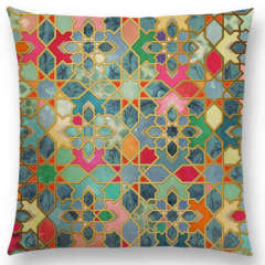 Moroccan Pillow Cover Pillow Case Garden Cojines Decorativos.Garden Cojines Decorativos/