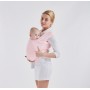 newborns easy swing one shoulder simple swaddle hand fashionable organic wearing cotton sling baby wrap carrier
