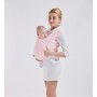 newborns easy swing one shoulder simple swaddle hand fashionable organic wearing cotton sling baby wrap carrier