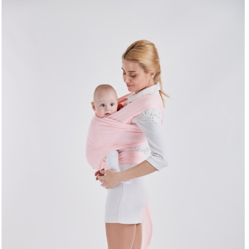 newborns easy swing one shoulder simple swaddle hand fashionable organic wearing cotton sling baby wrap carrier