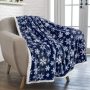 2021 hot sale Cashmere Blankets Cozy Double Lightweight Blanket, Velvet Travel Plaids Christmas Gift#