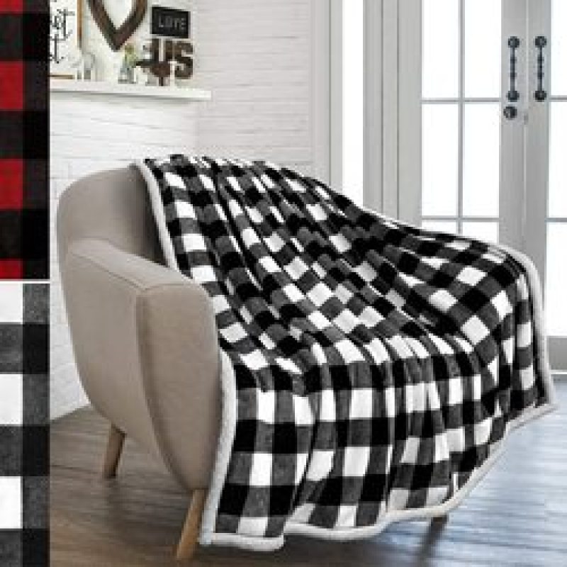 2021 hot sale Cashmere Blankets Cozy Double Lightweight Blanket, Velvet Travel Plaids Christmas Gift#