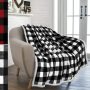 2021 hot sale Cashmere Blankets Cozy Double Lightweight Blanket, Velvet Travel Plaids Christmas Gift#