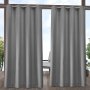 Block out the sun top and bottom curtains outdoors, cool in the summer pergola outdoor blackout curtain *