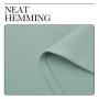 Geometry blackout curtain Solid color Professional vine blackout curtains for home use farmhouse blackout curtain windows