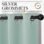 Geometry blackout curtain Solid color Professional vine blackout curtains for home use farmhouse blackout curtain windows