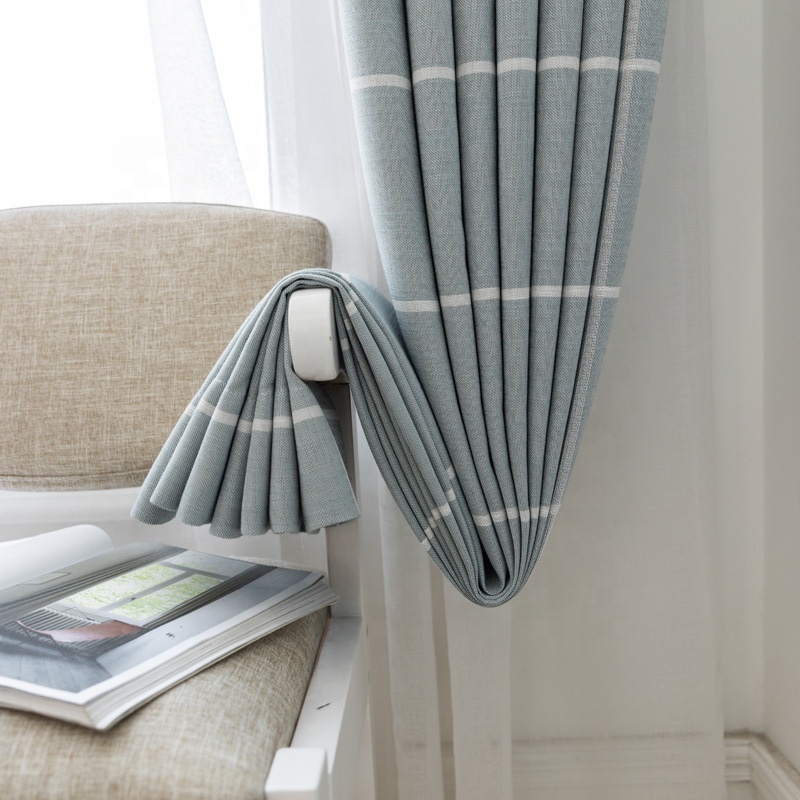 2019 high quality latest fashion designs ready made homes 100%polyester jacquard curtain fabric/